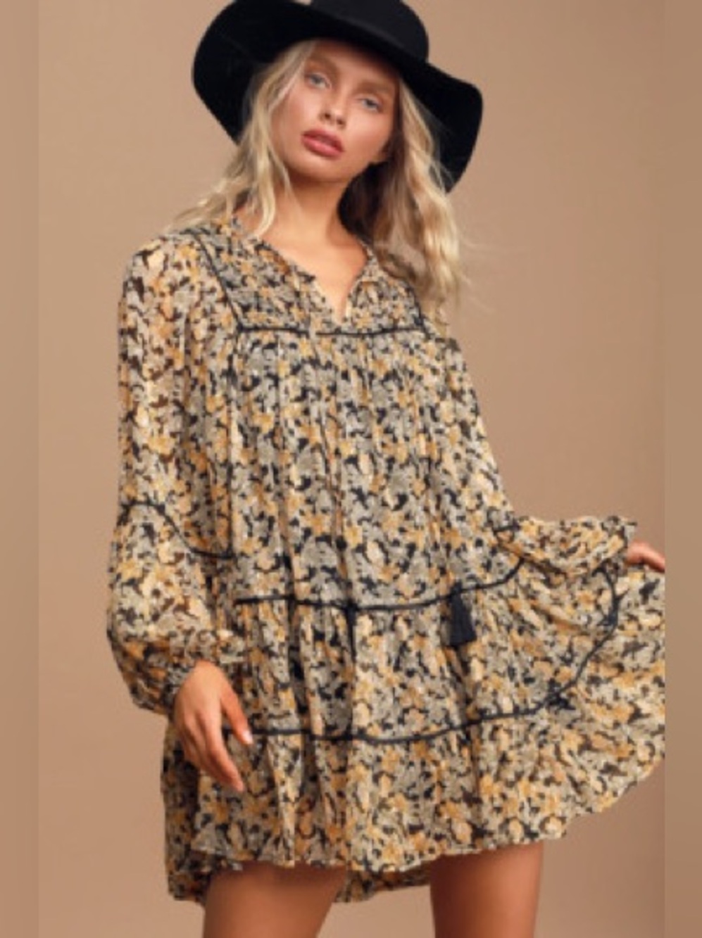 Free People “Swinging Dress” Size M
